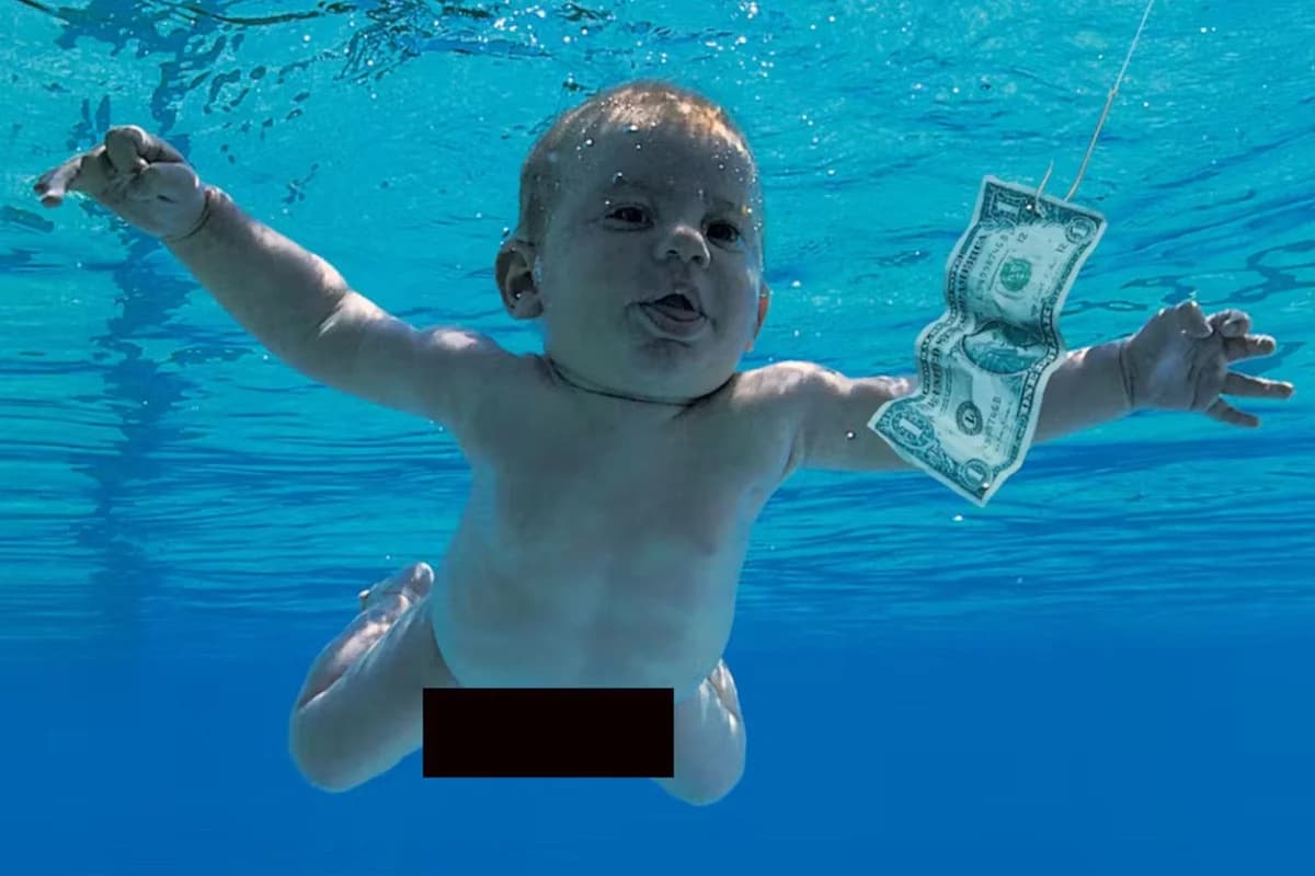 Nirvana – Nevermind album cover censored